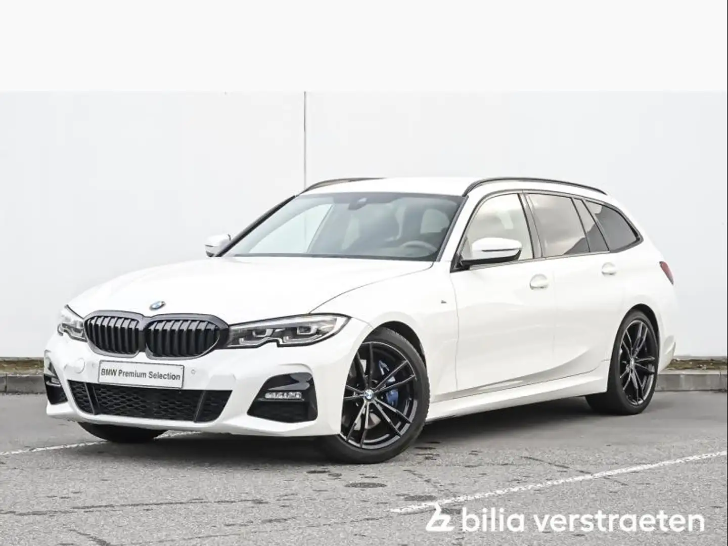 BMW 330 i Touring MSport Blanc - 1