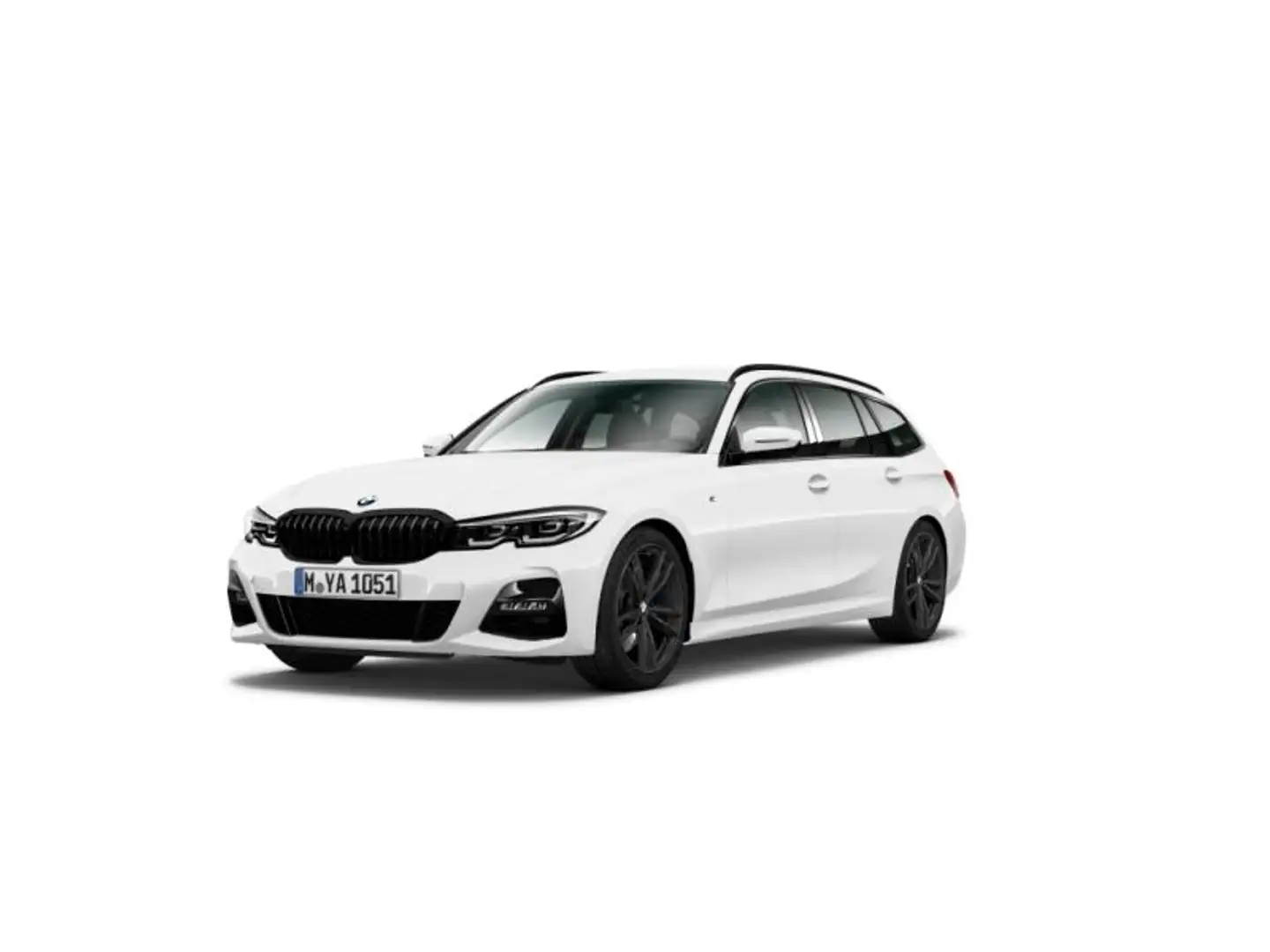 BMW 330 i Touring MSport Weiß - 1
