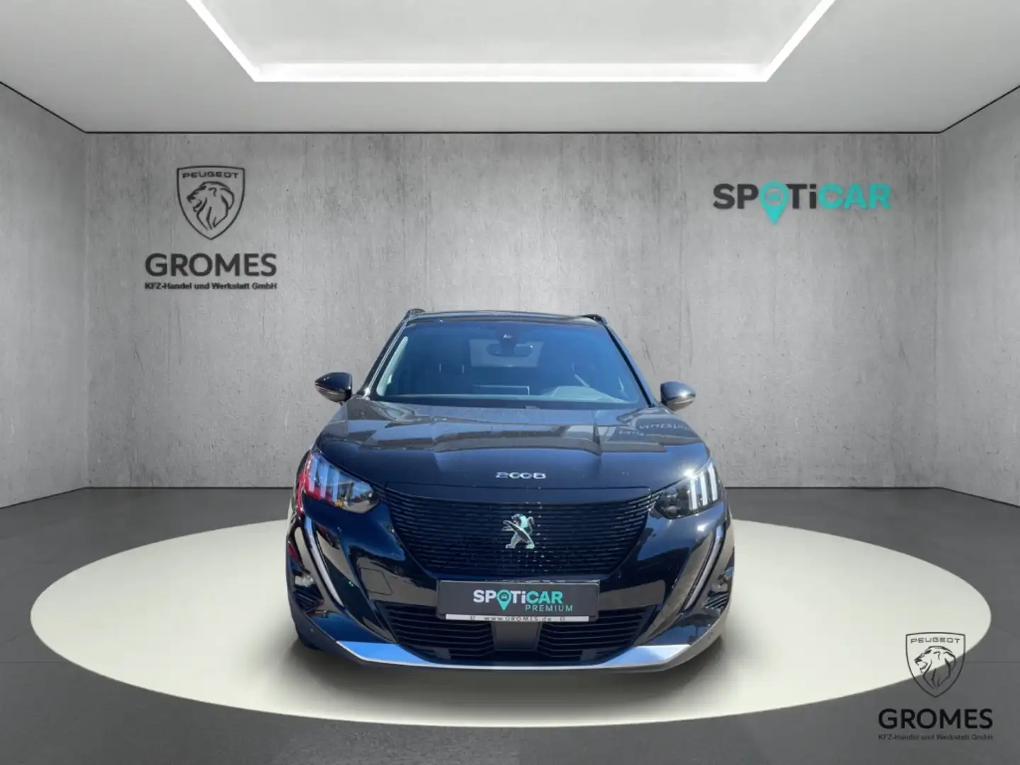 Peugeot 2008 e- GT Elektromotor ELEKTRO 136 Navi digitales Cock Schwarz - 2