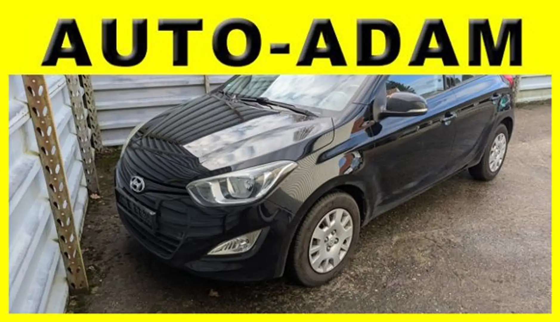 Hyundai i20 *Klimaanlage*4 Türig*Tüv:11/2026* Schwarz - 1