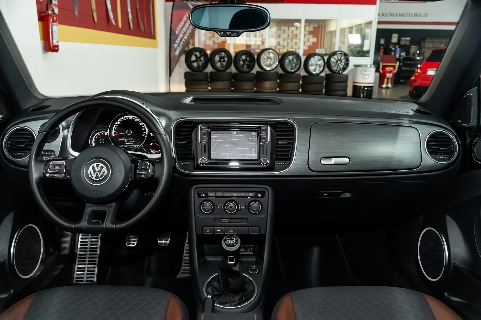 Volkswagen Maggiolino 1.2 TSI 105cv ALLSTAR BMT cabriolet Marrone - 2