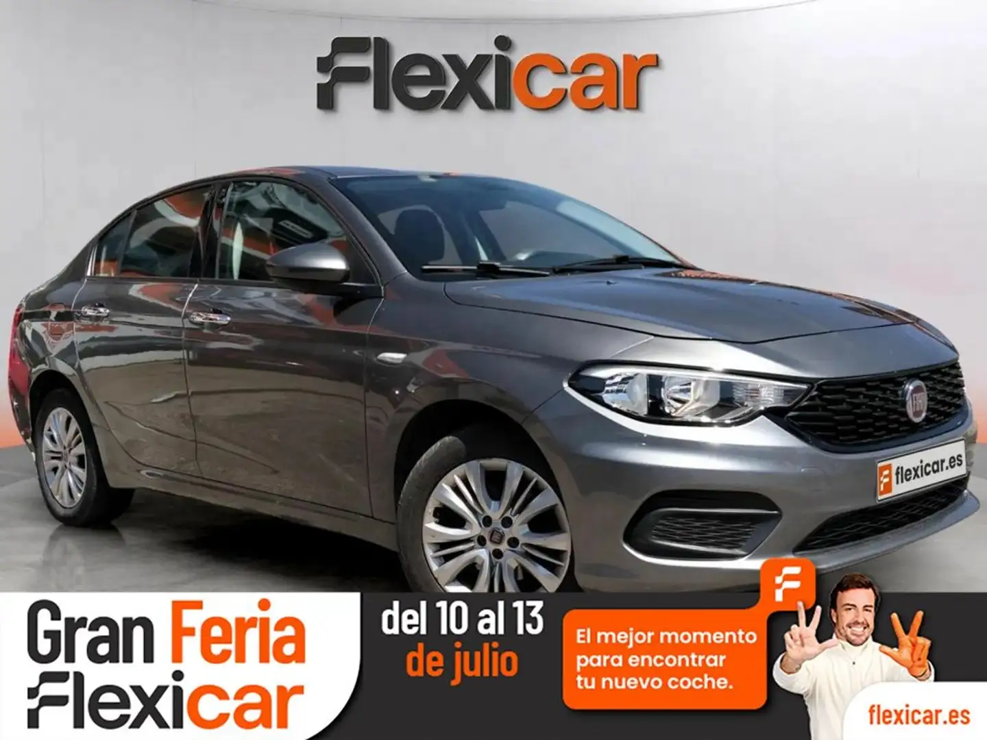 Fiat Tipo 1.4 16v Lounge 70kW (95CV) gasolina 5p. Gris - 1