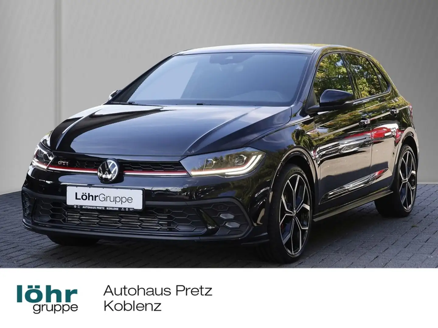 Volkswagen Polo GTI 2.0 TSI DSG Pano., IQ.Light, Keyless, ACC, Navi... Schwarz - 1