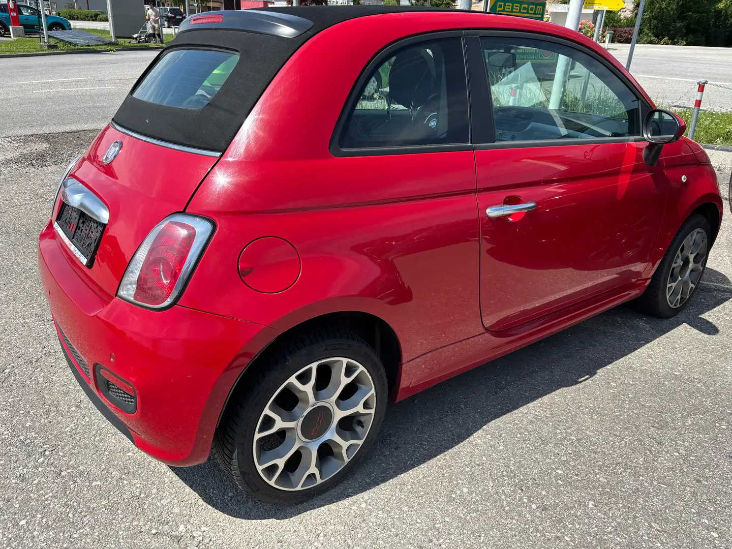 Fiat 500 500 1,2 500S Start Cabrio Rot - 2