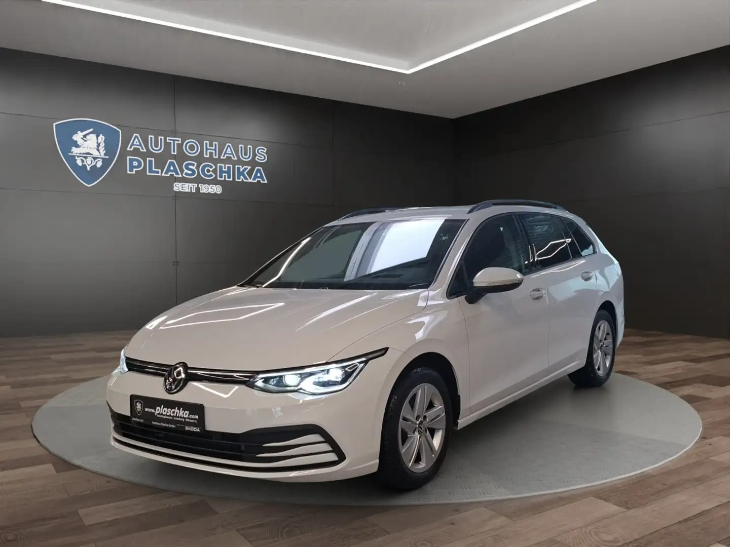 Volkswagen Golf VIII Var. 2.0 TDI DSG Life AHK+MATRIX+HUD Klima Blanc - 1