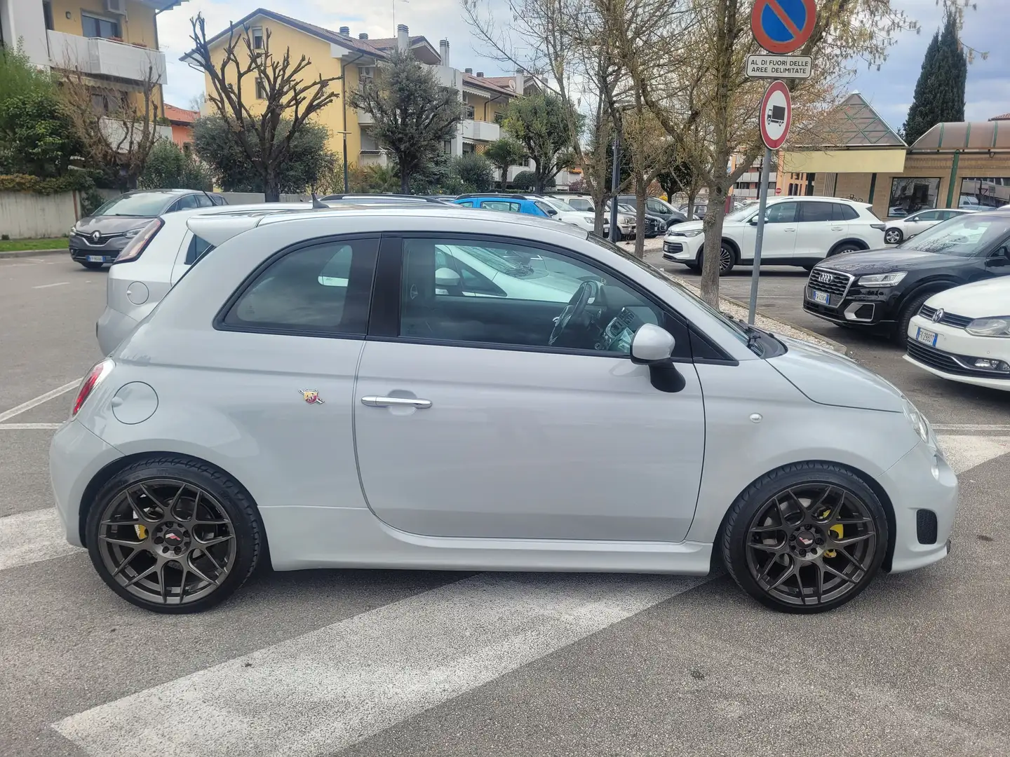 Abarth 500 500/595+1.4+16v+turbo+t-jet+135cv Grey - 2