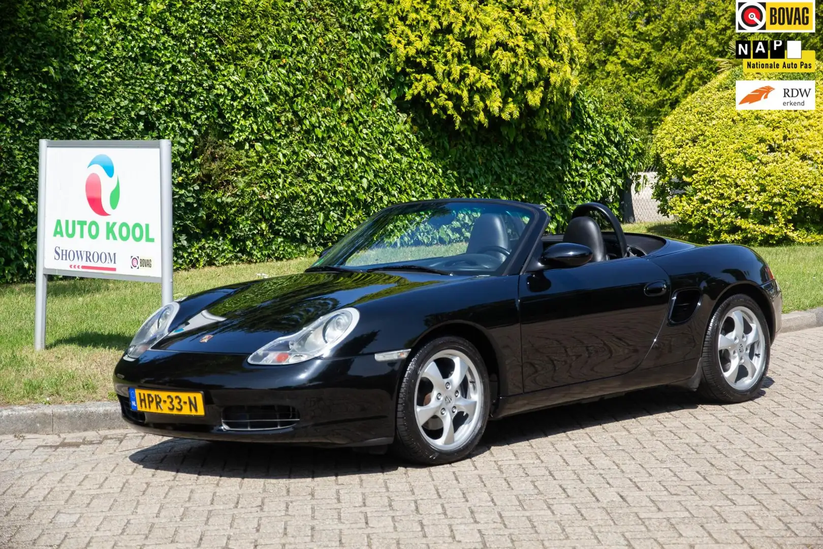 Porsche Boxster 2.7 1e Eigenaar 138.000KM 5-Bak Schwarz - 1