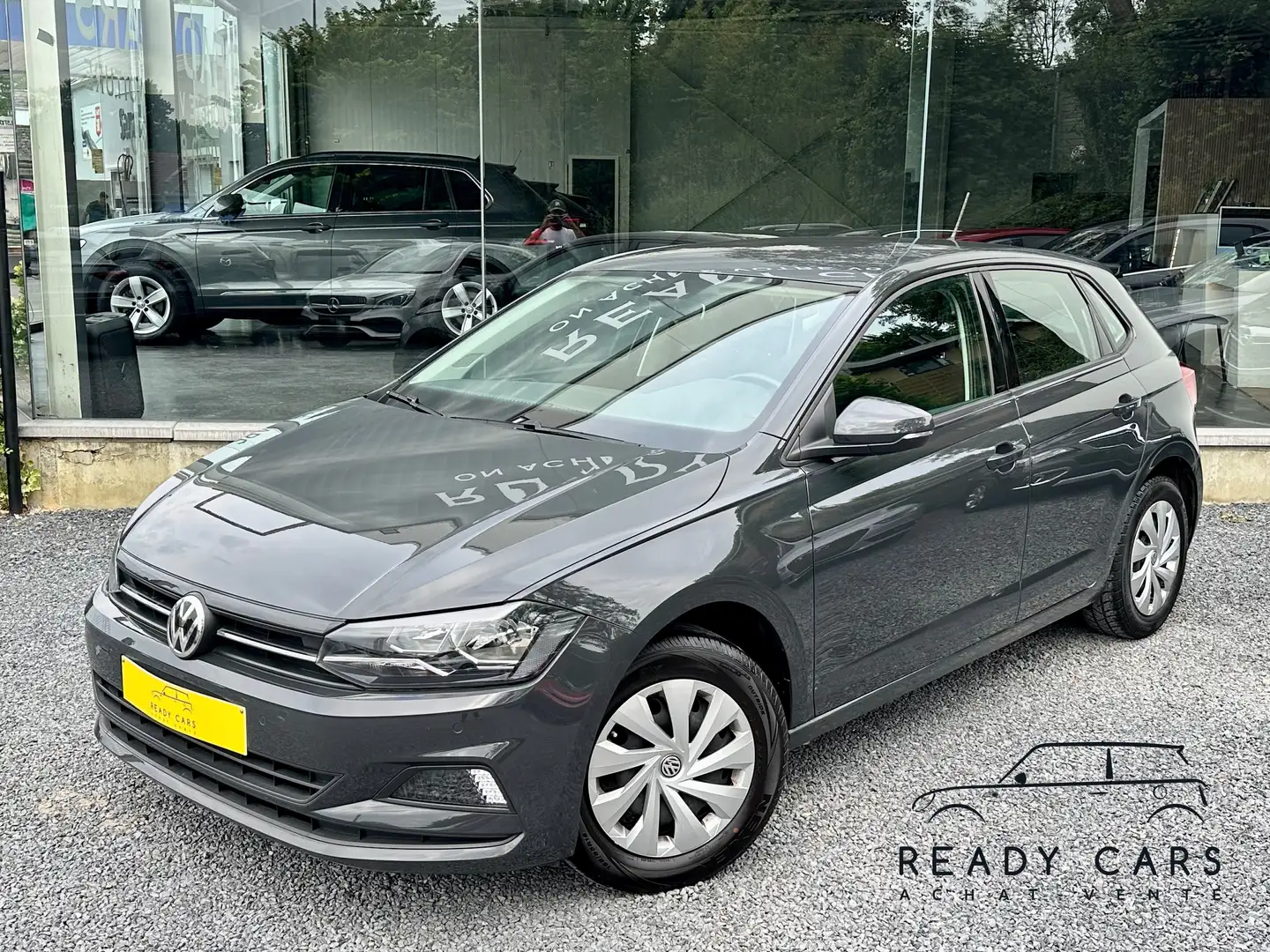 Volkswagen Polo 1.0*95CV*1ER PROP*CAMERA*CARPLAY*GARANTIE* Gris - 1