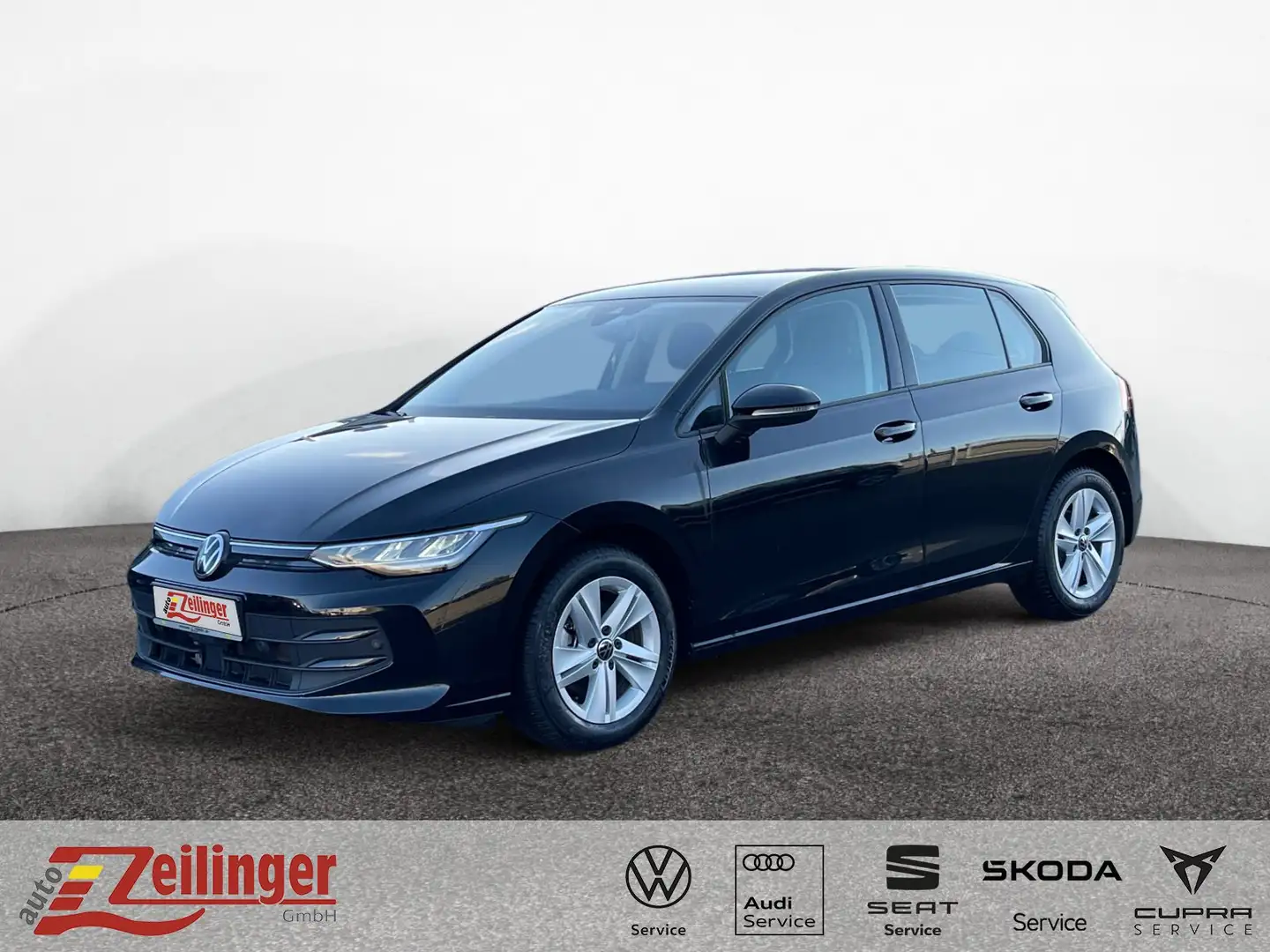 Volkswagen Golf TSI|APP-CONNECT|TEMPOMAT|BEHEIZ.LENKRAD|SHZ Zwart - 1