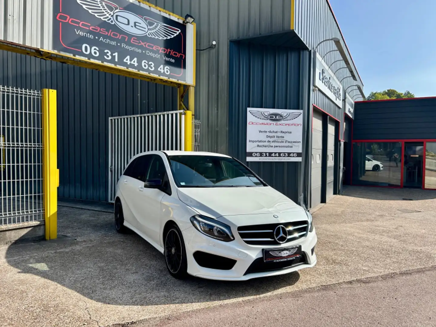 Mercedes-Benz B 200 200D 136CH SPORT EDITION 7G-DCT Weiß - 1