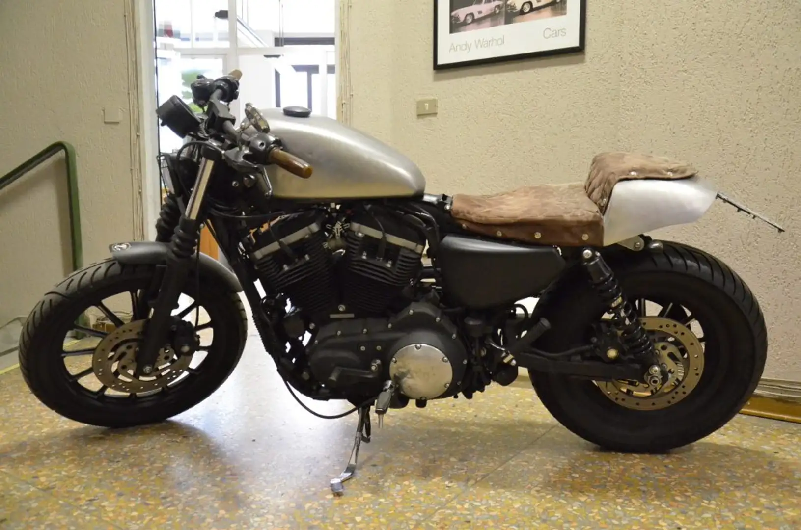Harley-Davidson Sportster XL 883 SPECIAL/ARTIGIANALE!! BATTUTA A MANO!! Сірий - 1