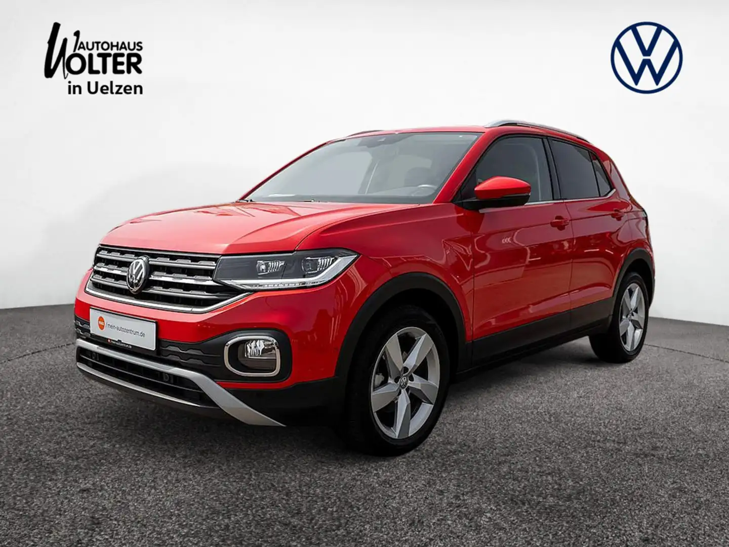 Volkswagen T-Cross 1.0 TSI Style Navi LED SHZ DAB+ ACC Rot - 1
