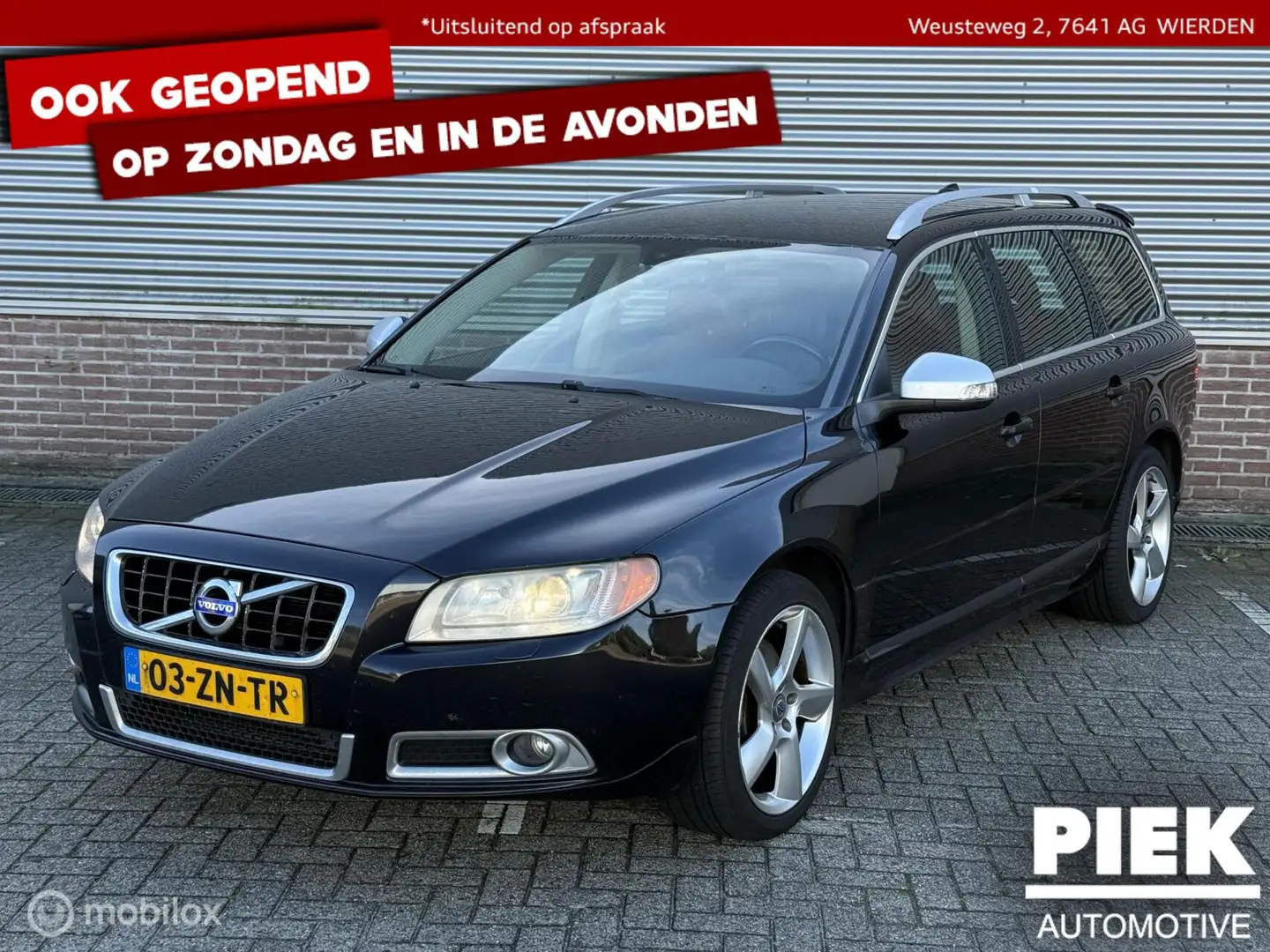 Volvo V70 2.4D R-DESIGN TREKHAAK Zwart - 1