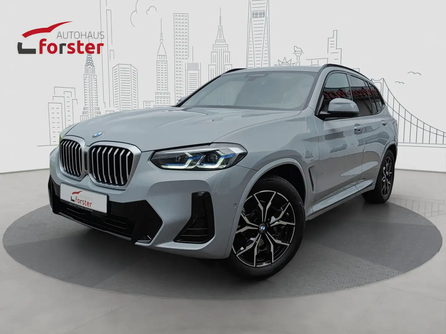 BMW X3 xDrive 30d M Sport AHK Standheiz. Panodach Grau - 1