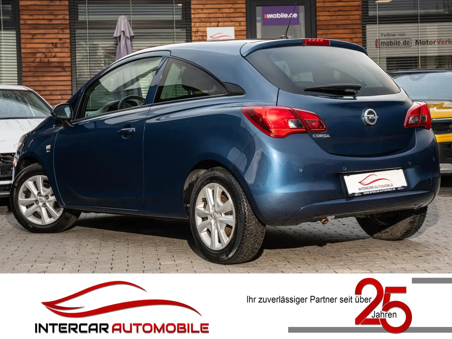 Opel Corsa 1.4 E Drive |Sitzhz.|PDC|Tempomat|Scheckhf Blau - 2