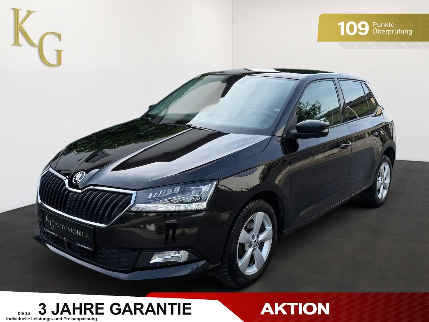 Skoda Fabia 1.0 TSI Style ab ca. 109€ monatlich Negro - 1