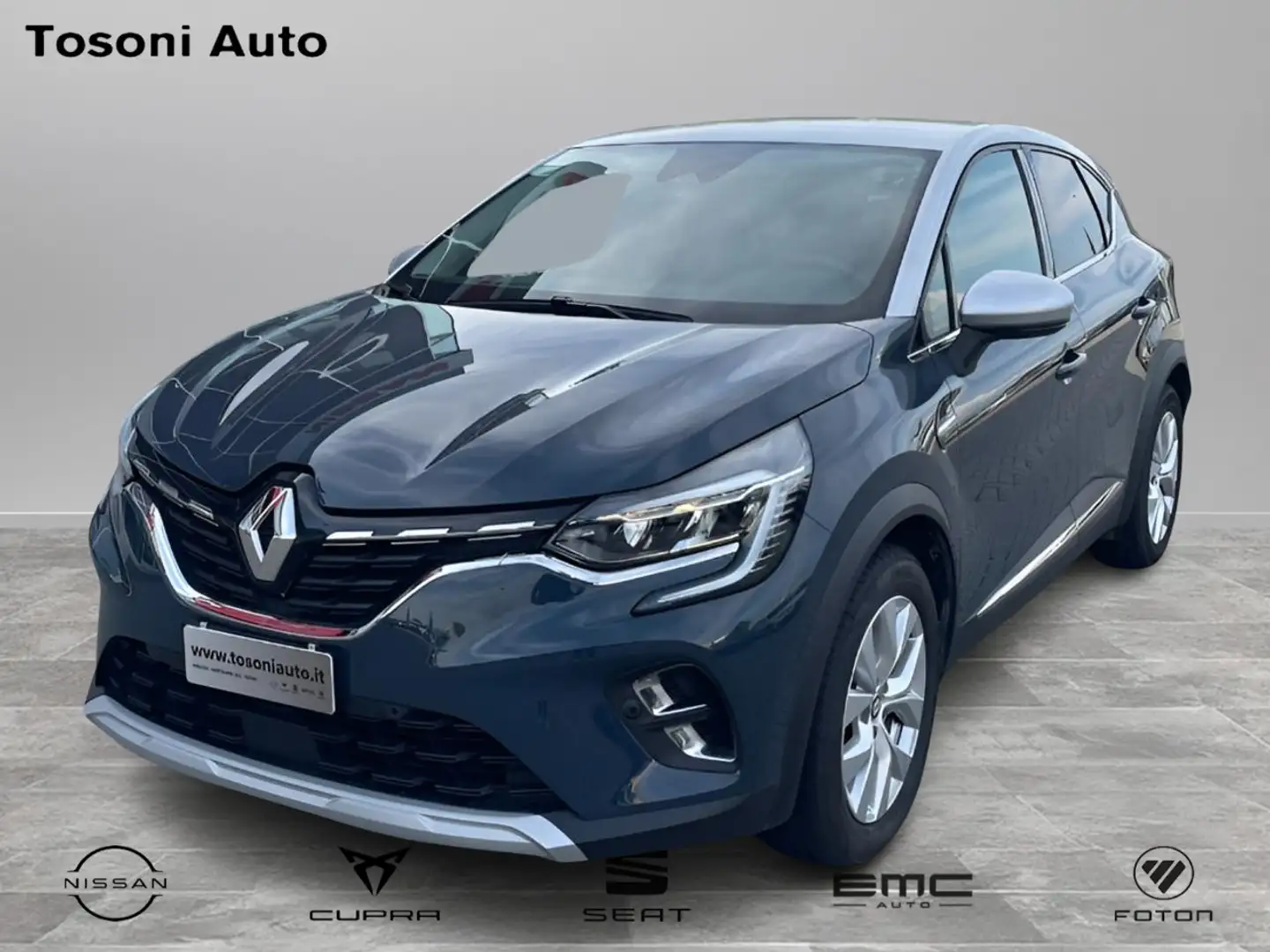 Renault Captur 1.6 E-Tech hybrid Intens 145cv auto Blu/Azzurro - 1