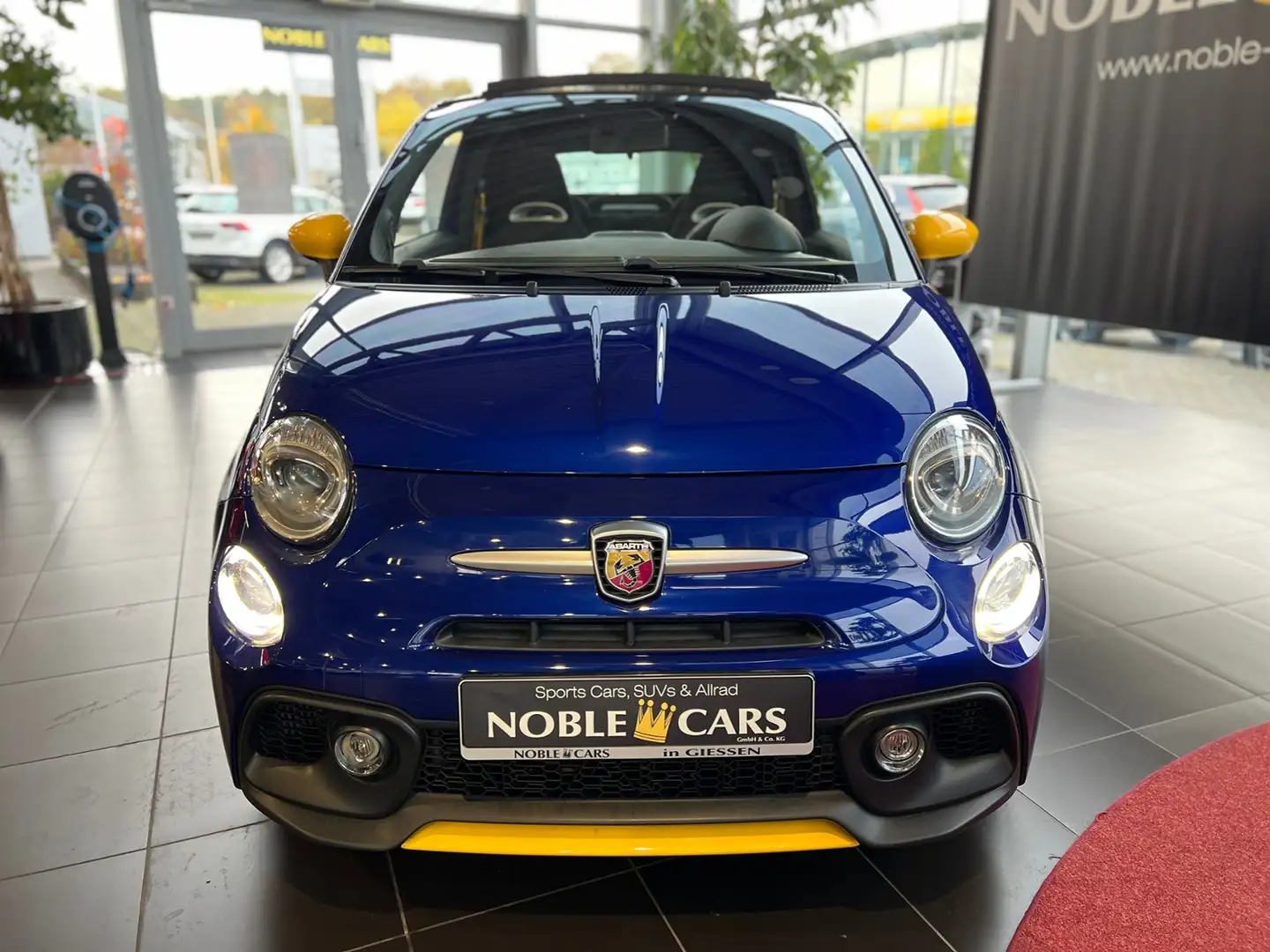 Abarth 595C Pista Navi CARPLAY PDC Albastru - 2