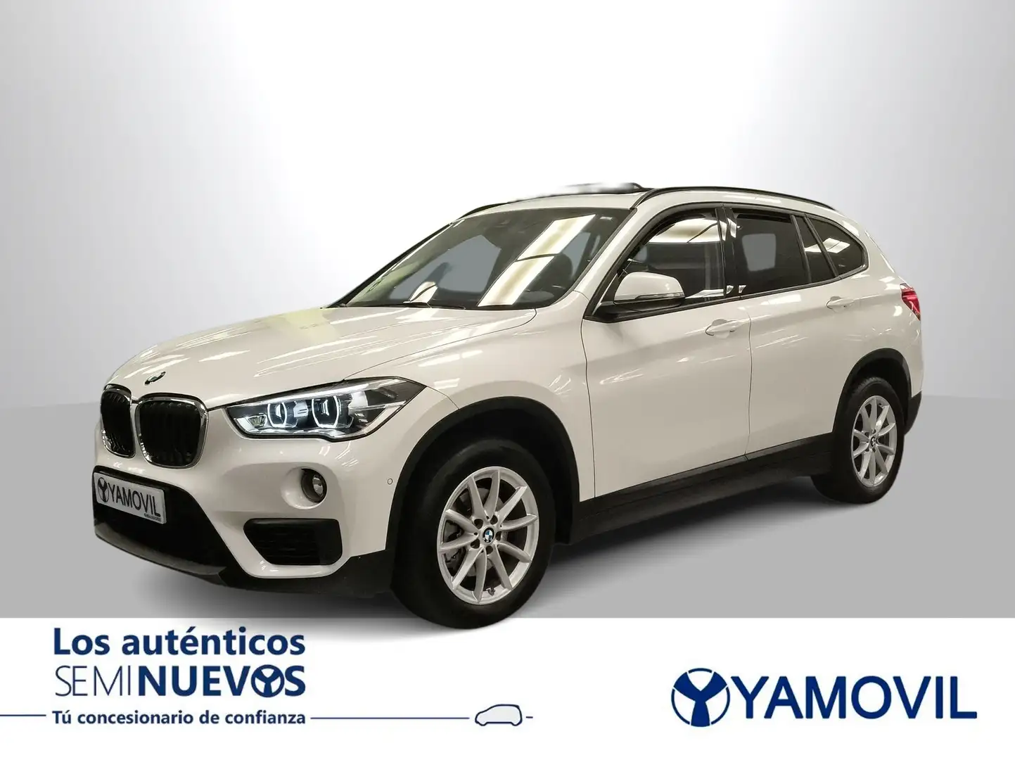 BMW X1 sDrive 18d Blanc - 1