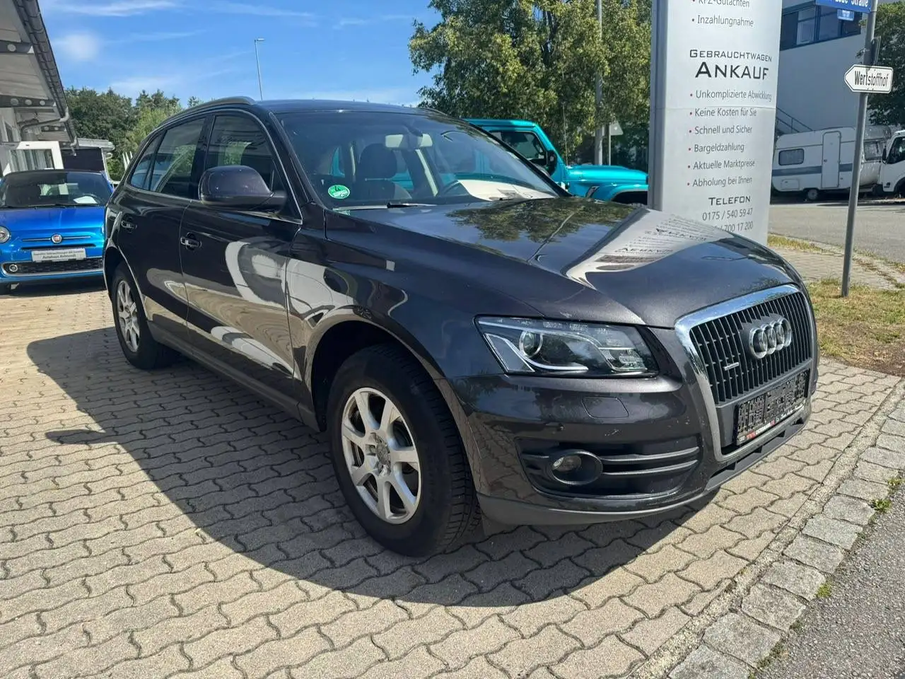 AUDI Q5 QUATTRO - 2.0 TFSI 179ch - VOLANT EN CUIR