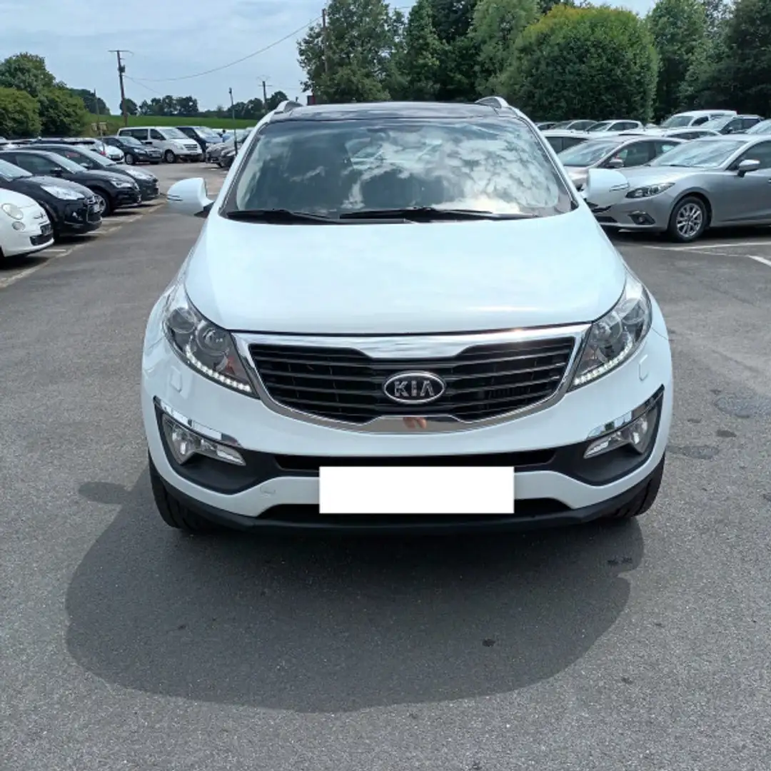 Kia Sportage 1.7 CRDI 115 ACTIVE ISG Blanc - 2