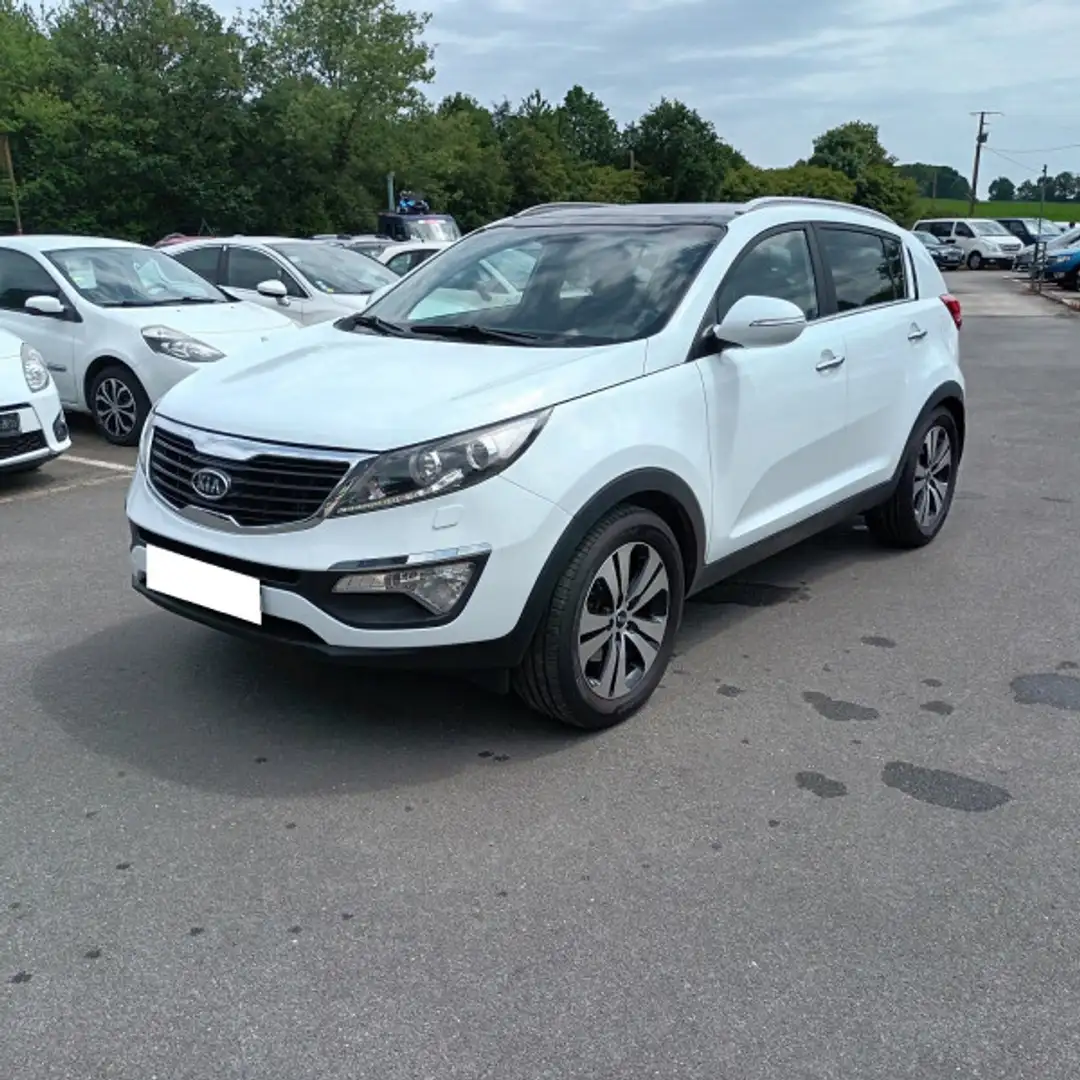 Kia Sportage 1.7 CRDI 115 ACTIVE ISG Blanc - 1