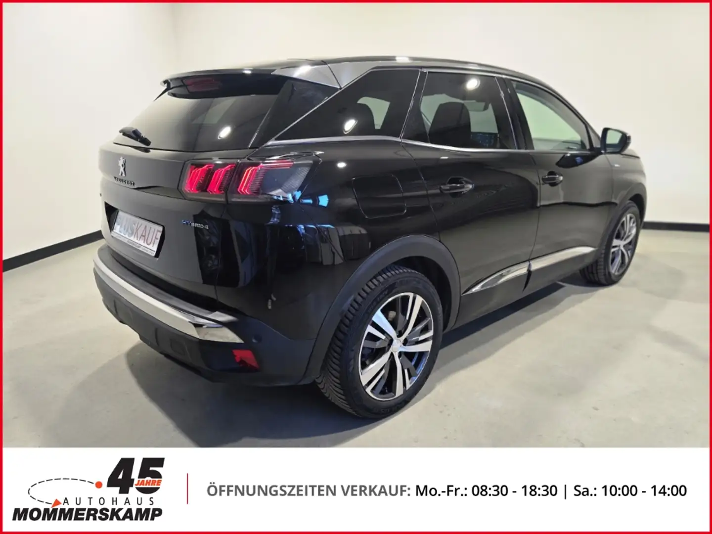 Peugeot 3008 Hybrid4 300 Allure Pack 1.6 Plug-In Allwetter+Navi Schwarz - 2