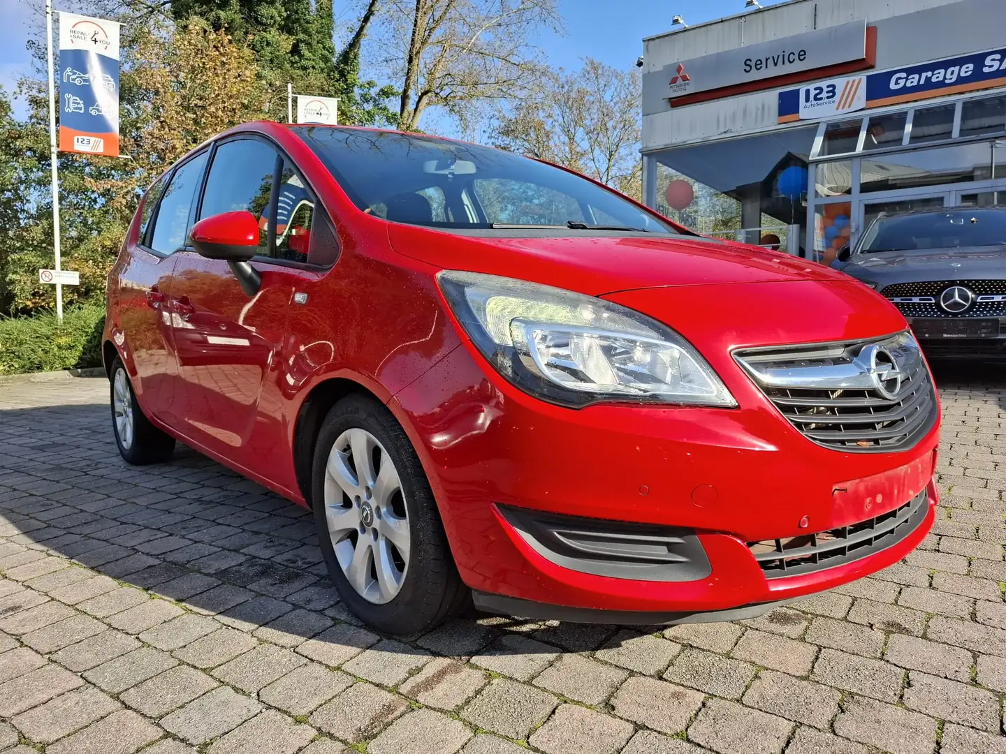Opel Meriva Autom. *NAV* CLIM Rouge - 1