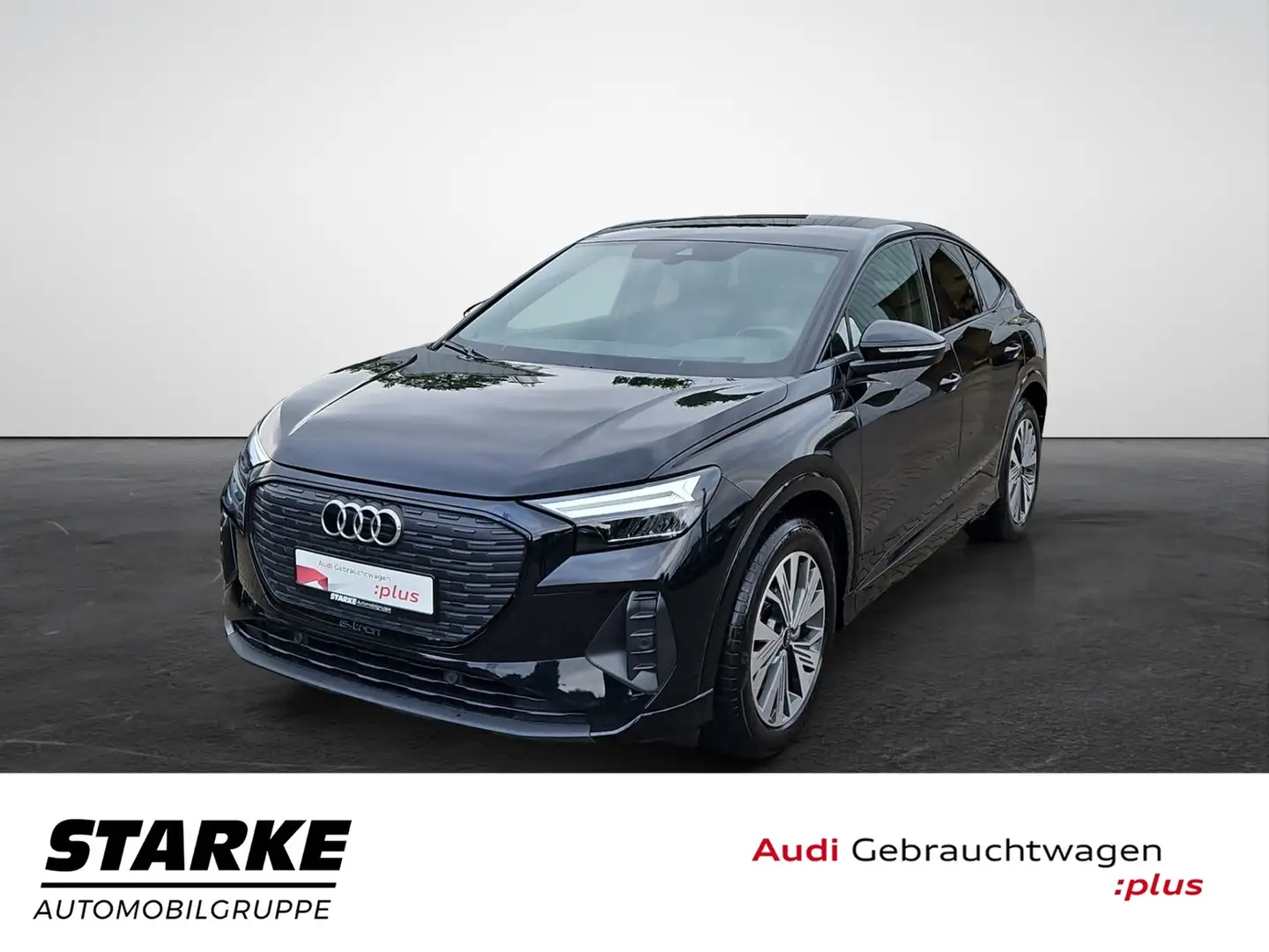 Audi Q4 e-tron 40 Sportback NaviPlus LED SHZ OptikPaket-schwar... Noir - 2