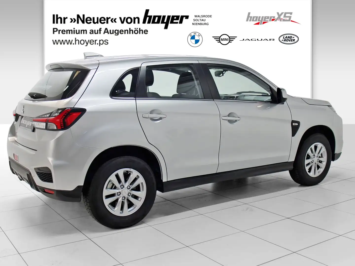 Mitsubishi ASX 2.0 2WD CVT Spirit DAB LED RFK Klimaaut. Silver - 2