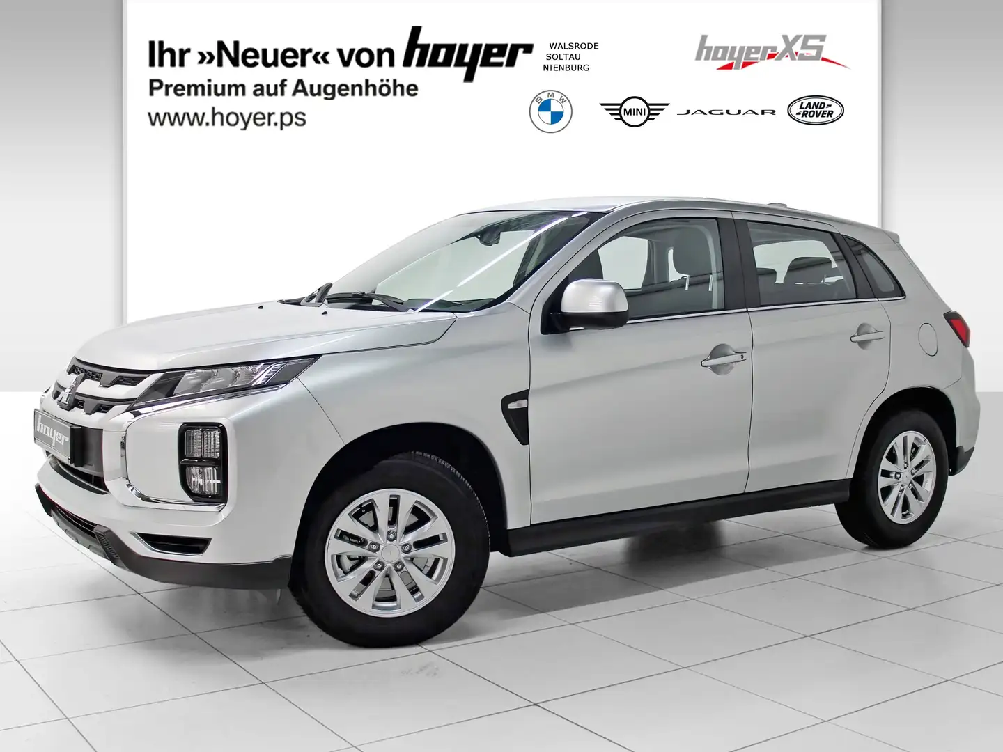 Mitsubishi ASX 2.0 2WD CVT Spirit DAB LED RFK Klimaaut. Silver - 1