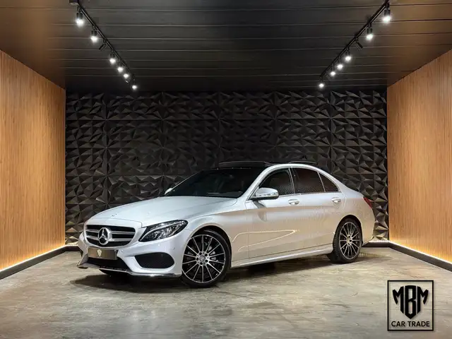 Mercedes-Benz C 220 d✅Automaat GARANTIE Amg Line Pano Dak 1.Eigenaar