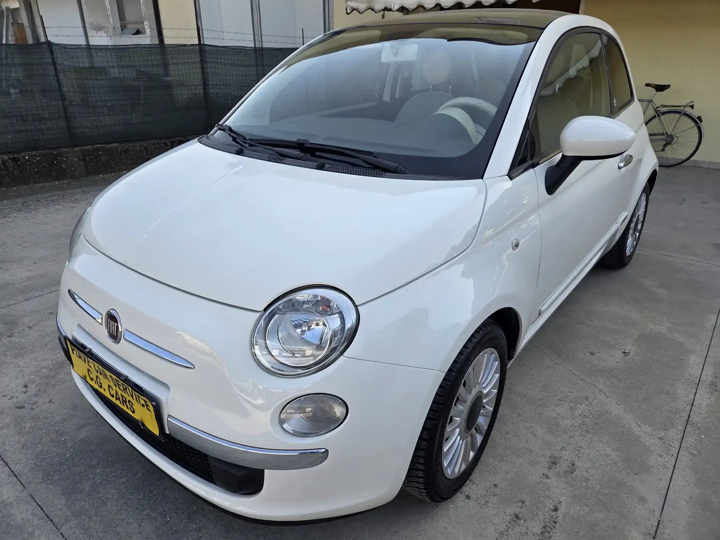 Fiat 500 500 III 1.2 Lounge 69cv Blanc - 2