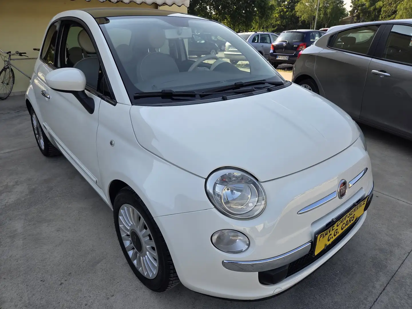 Fiat 500 500 III 1.2 Lounge 69cv Blanc - 1