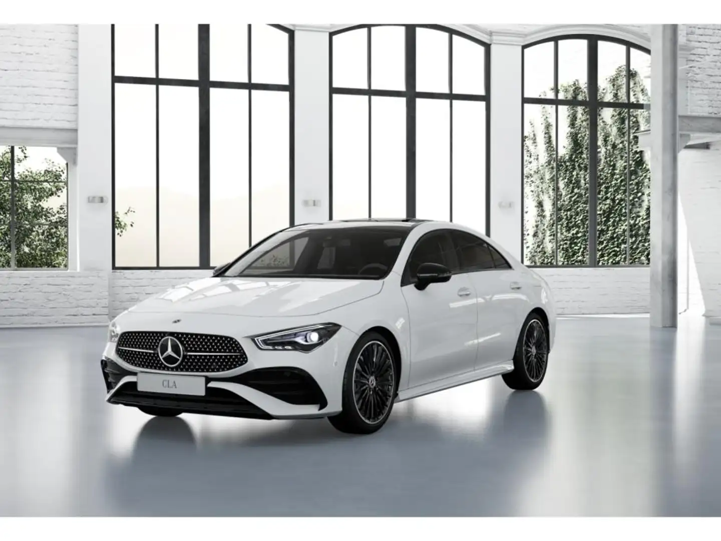Mercedes-Benz CLA 200 Coupe AMG LED+MBUX+Rückam Weiß - 1