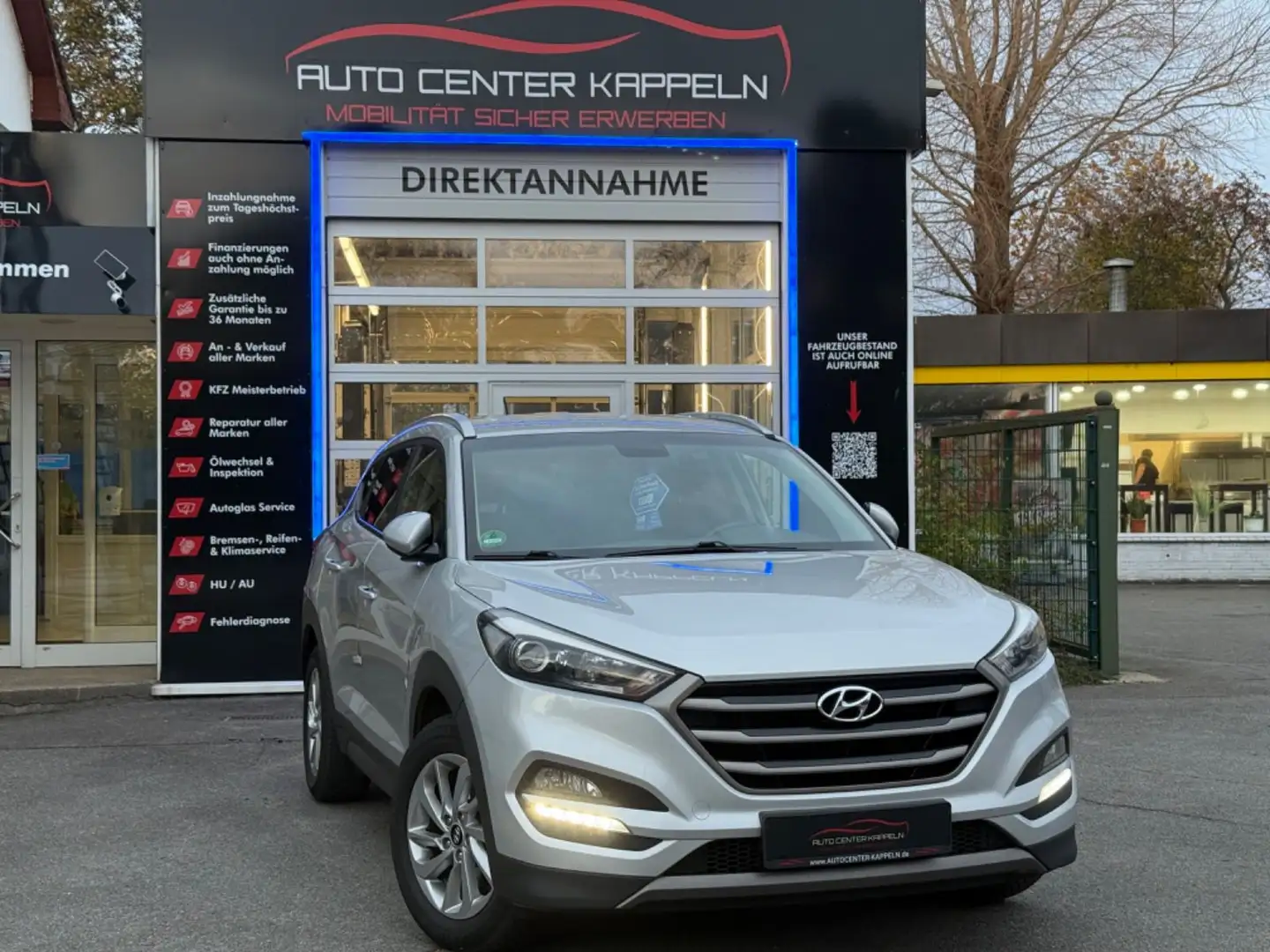 Hyundai TUCSON blue Trend 2WD (Automatik-Tempomat-AHK) Silber - 1