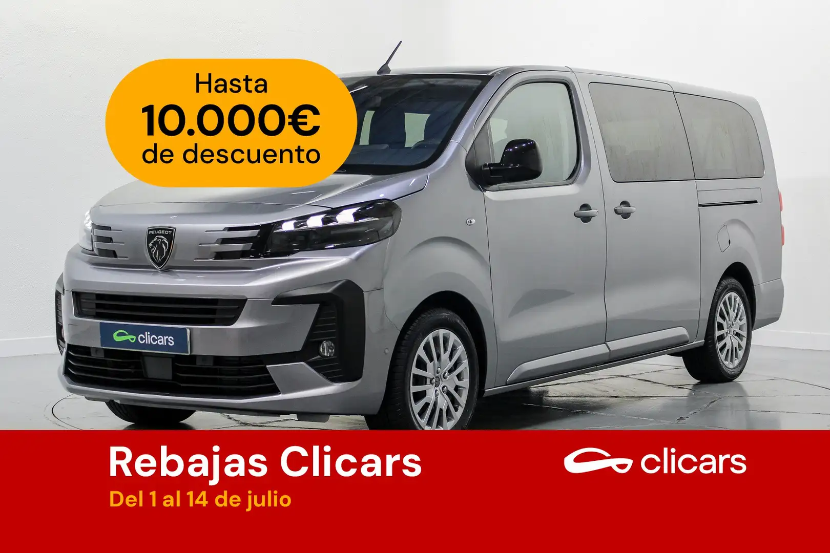 Peugeot Traveller 2.0 BlueHDI S&S Business Long EAT8 180 Argent - 1