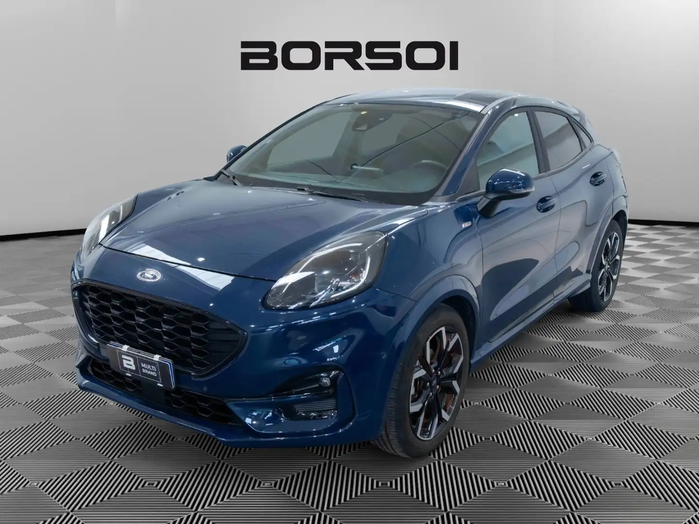 Ford Puma (2019) 1.0 EcoBoost Hybrid 125 CV S&S ST-Line X Blu/Azzurro - 1