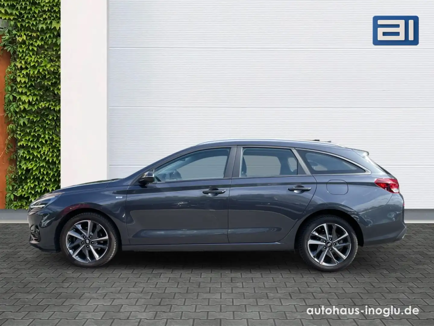Hyundai i30 1.0 TGDI*7-DCT*LED*Navi*RKam*Lenk Shz*FCA Grey - 2