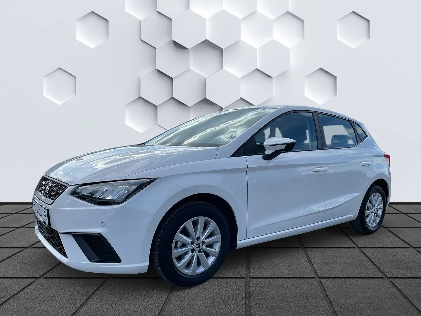 SEAT Ibiza 1.0 MPI 5 Gang Style Navi Rückfahrkamera Weiß - 1