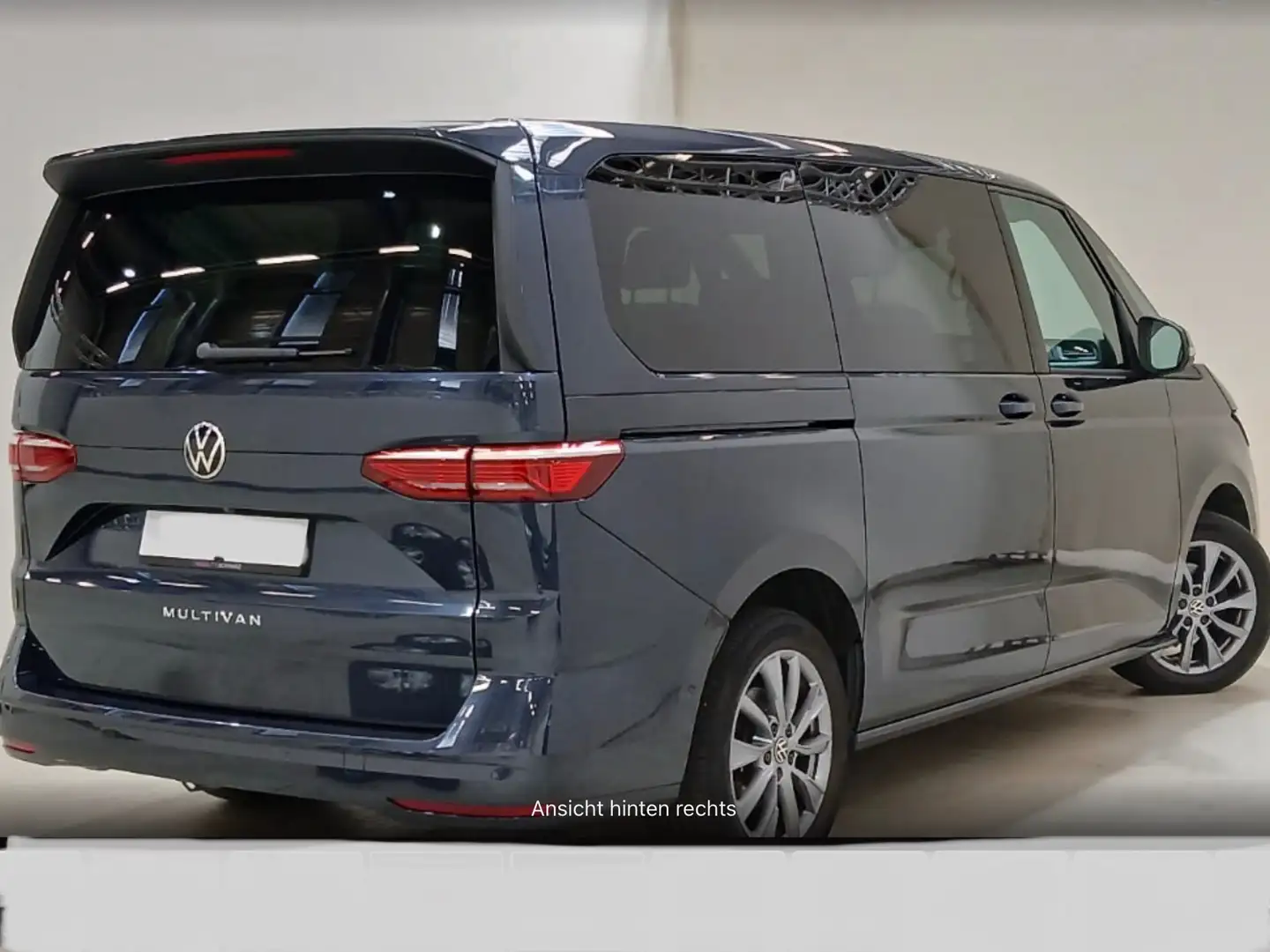 Volkswagen T7 Multivan DSG LÜ Life lang AHK Pano Easy open Blau - 2
