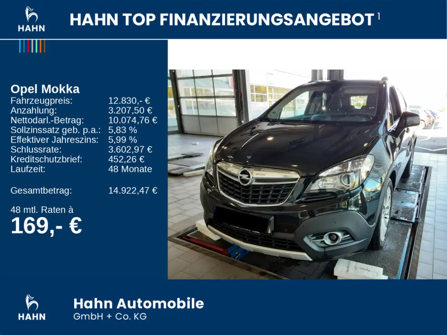 Opel Mokka 1.4 Turbo Innovation Automatik Bi-Xenon CA Schwarz - 2
