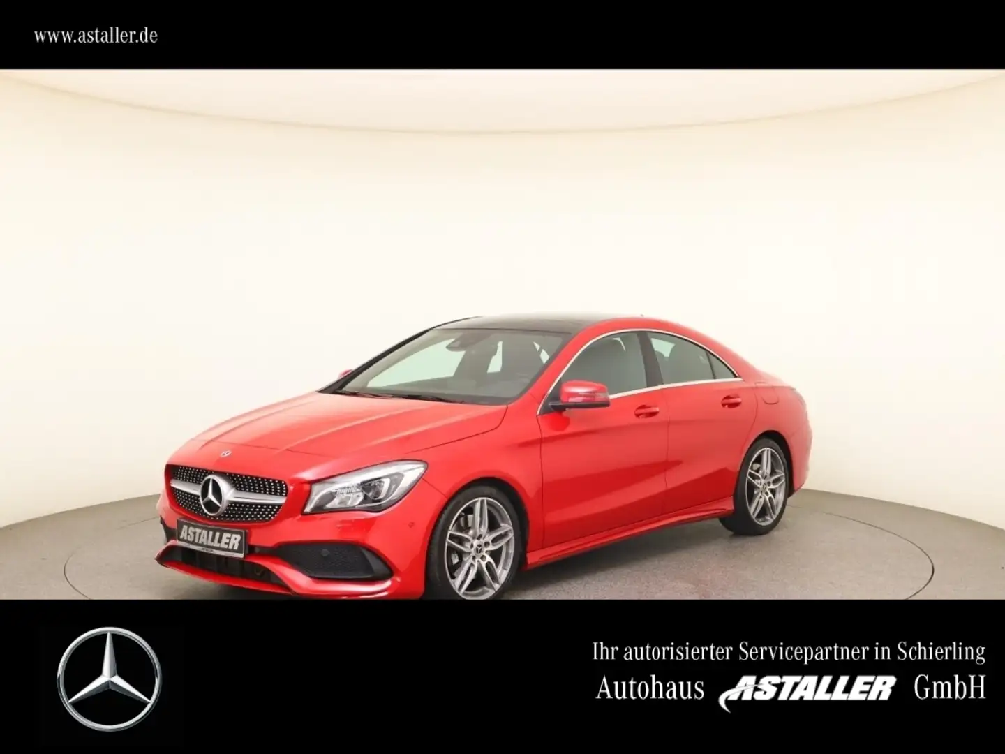 Mercedes-Benz CLA 220 Coupe 4M AMG Line+LED+Pano+DAB+Navi+SHZ Rouge - 1
