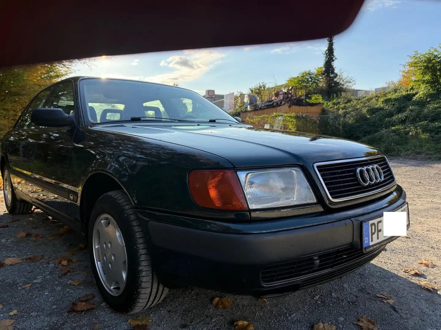 Audi 100 Audi 100 TDI Oldtimer Klima AHK Top Zustand Grün - 2