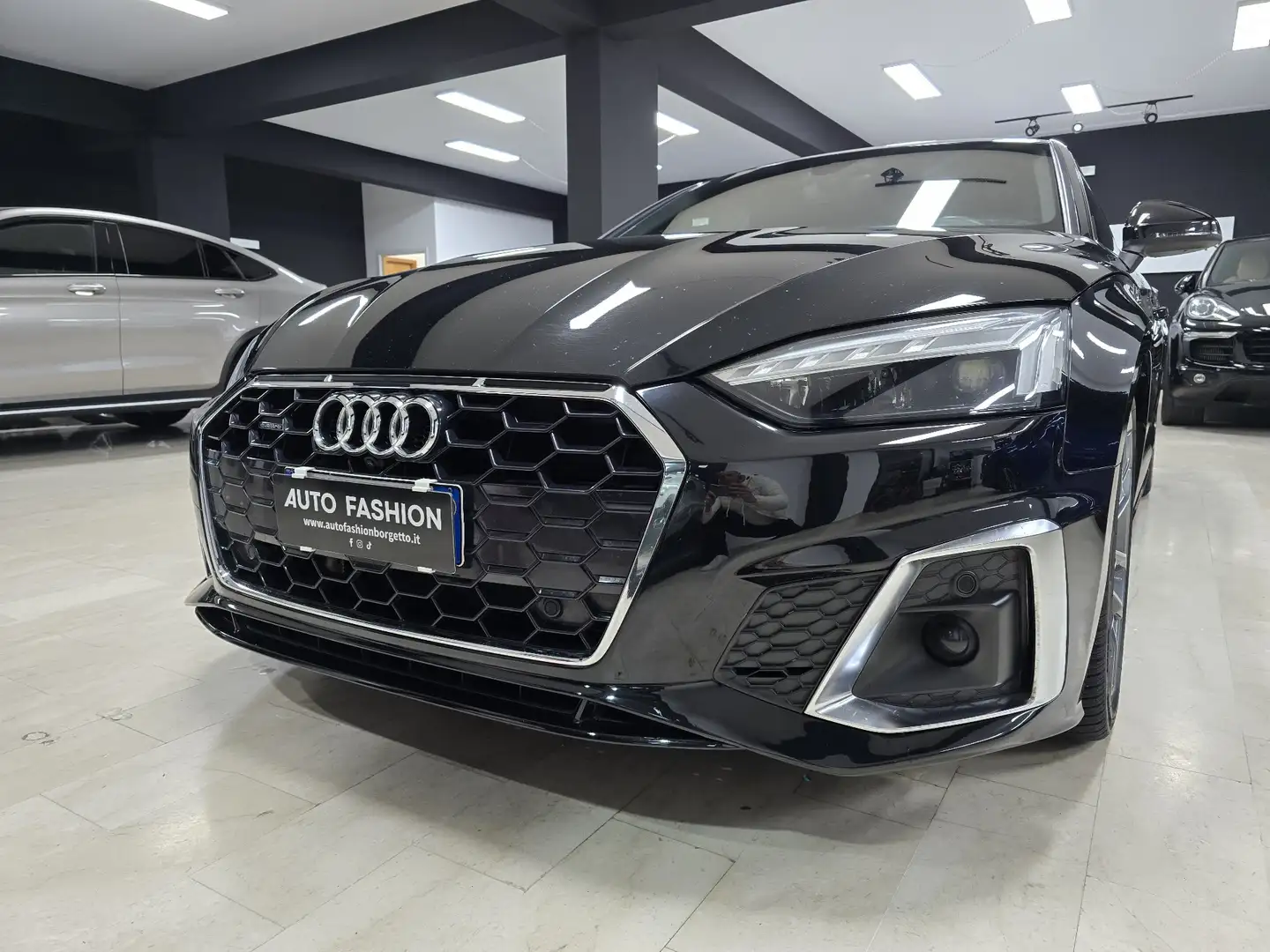 Audi A5 A5 SPB 40 2.0 tdi S line quattro 204cv s-tronic Negro - 2