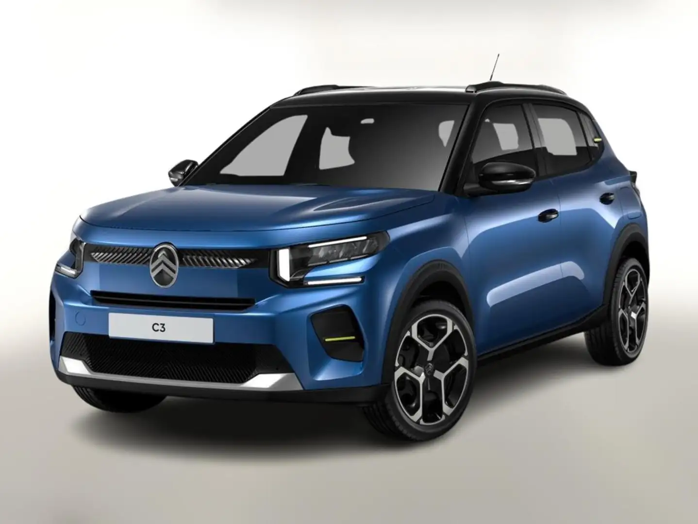 Citroen C3 PLUS 1.2 Turbo 100 LED CarPlay PDC Temp LaneA 7... Blau - 1