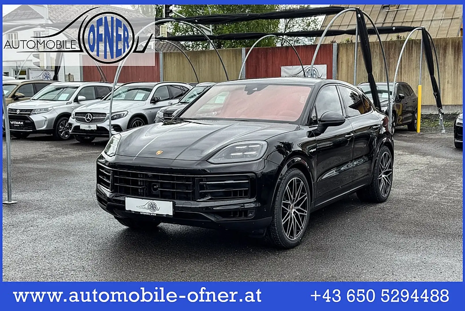 Porsche Cayenne Coupe III E-Hybrid PHEV Burmester AHK HeadUp Hi... Noir - 1