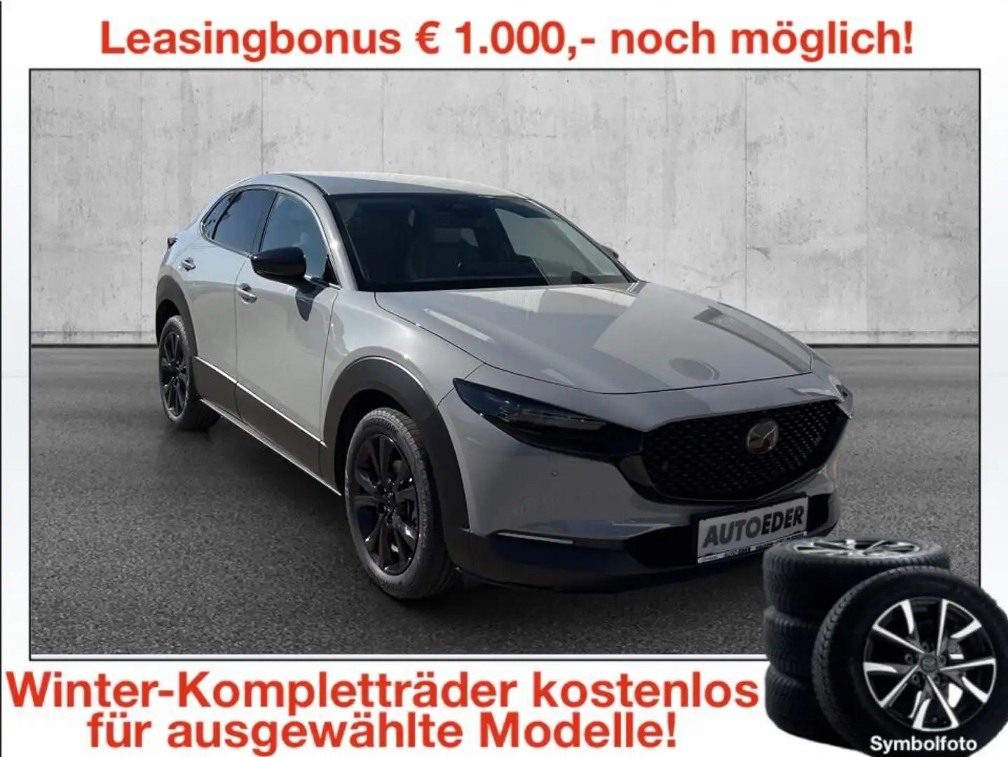 Mazda CX-30 e-Skyactive G140 Makoto Aut. Grau - 1