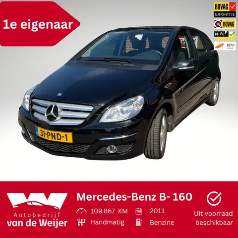 Mercedes-Benz B 160 BlueEFFICIENCY Business Class 1e eigenaar!