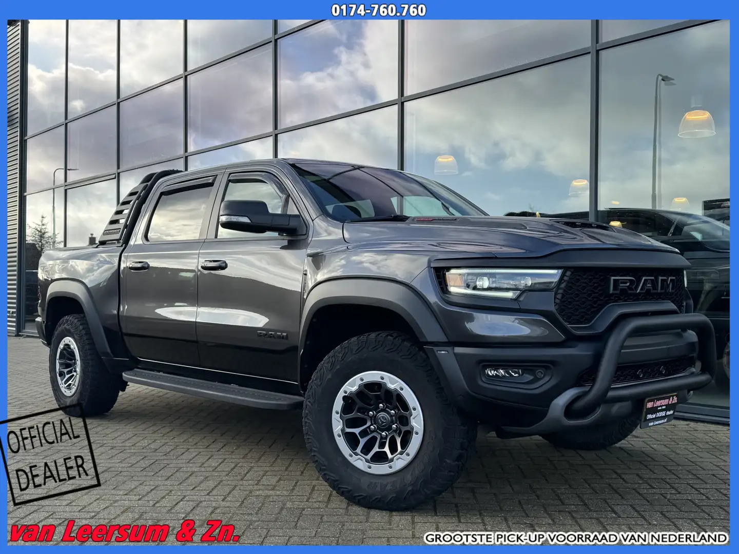 Dodge RAM 6.2 V8 TRX | 850PK | Pano | H&K | Cold air intake Gris - 1